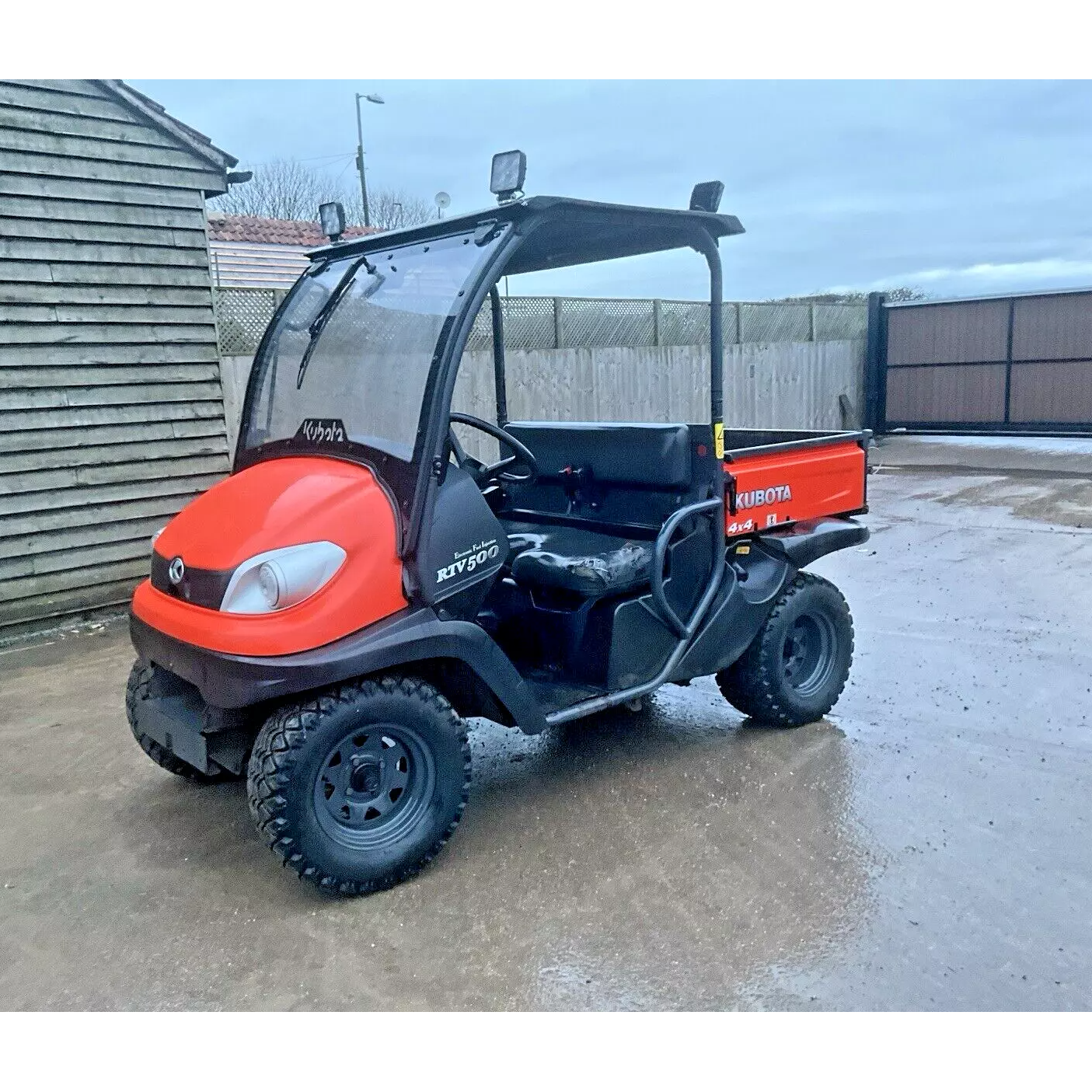 2015 KUBOTA RTV 500 PETROL UTILITY VEHICLE